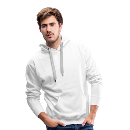 Männer Premium Hoodie - weiß