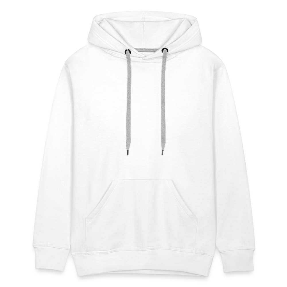 Männer Premium Hoodie - weiß