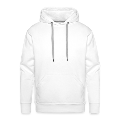 Männer Premium Hoodie - weiß