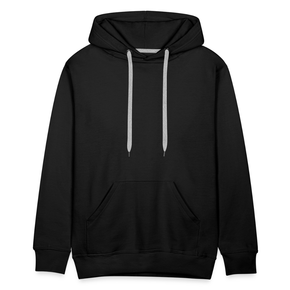 Männer Premium Hoodie - Schwarz