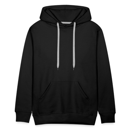 Männer Premium Hoodie - Schwarz