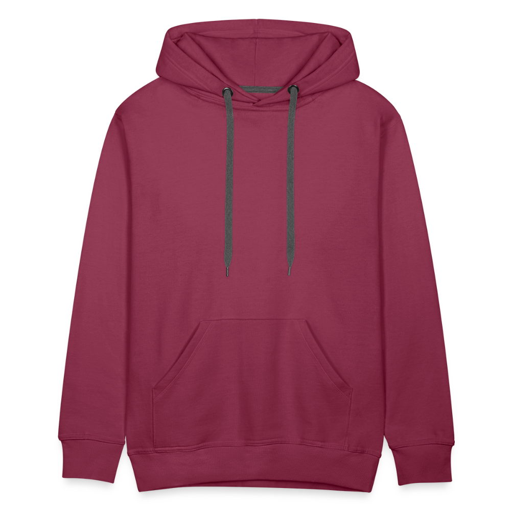 Männer Premium Hoodie - Bordeaux