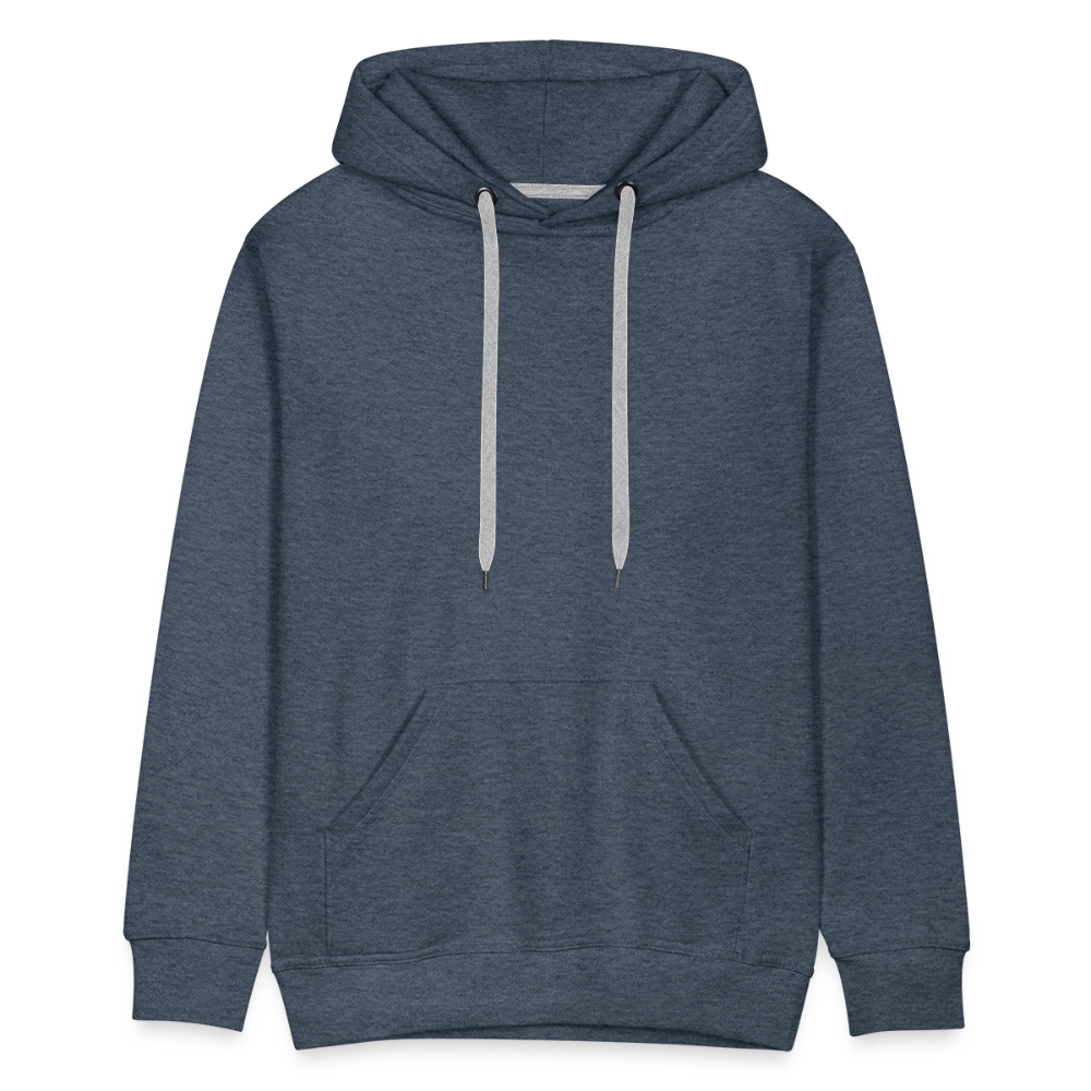 Männer Premium Hoodie - Jeansblau