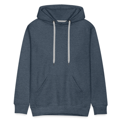 Männer Premium Hoodie - Jeansblau