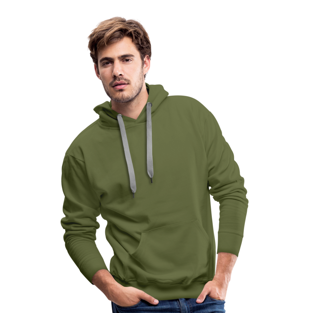 Männer Premium Hoodie - Olivgrün