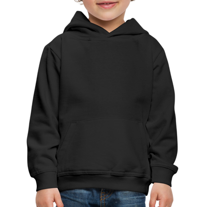 Kinder Premium Hoodie - Schwarz