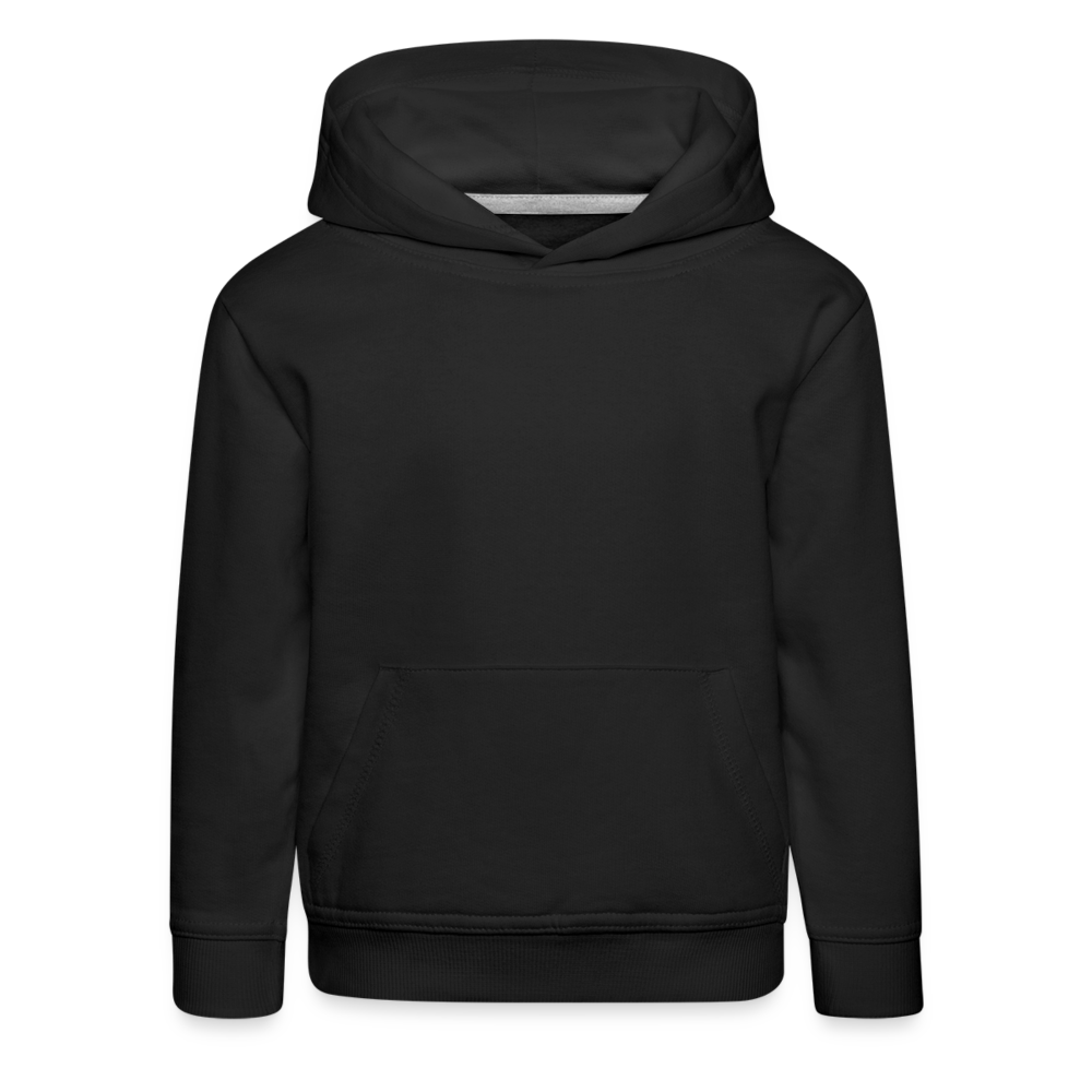 Kinder Premium Hoodie - Schwarz