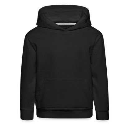 Kinder Premium Hoodie - Schwarz