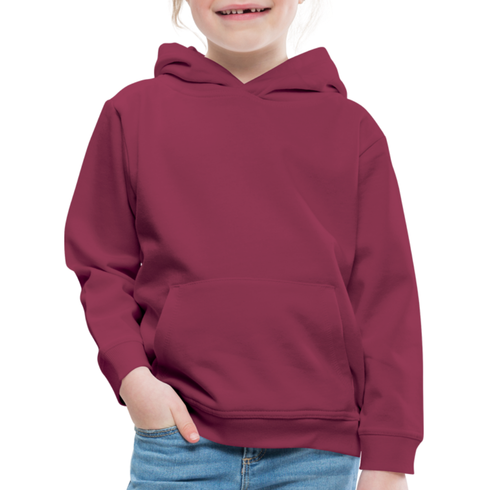 Kinder Premium Hoodie - Bordeaux