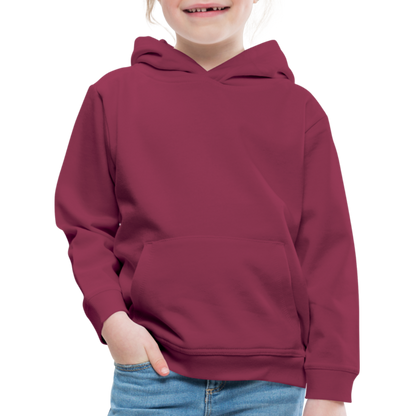 Kinder Premium Hoodie - Bordeaux