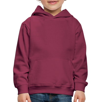 Kinder Premium Hoodie - Bordeaux