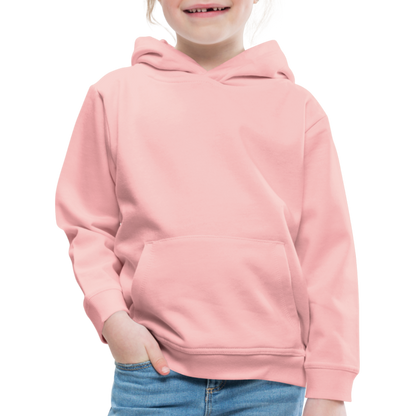 Kinder Premium Hoodie - Kristallrosa