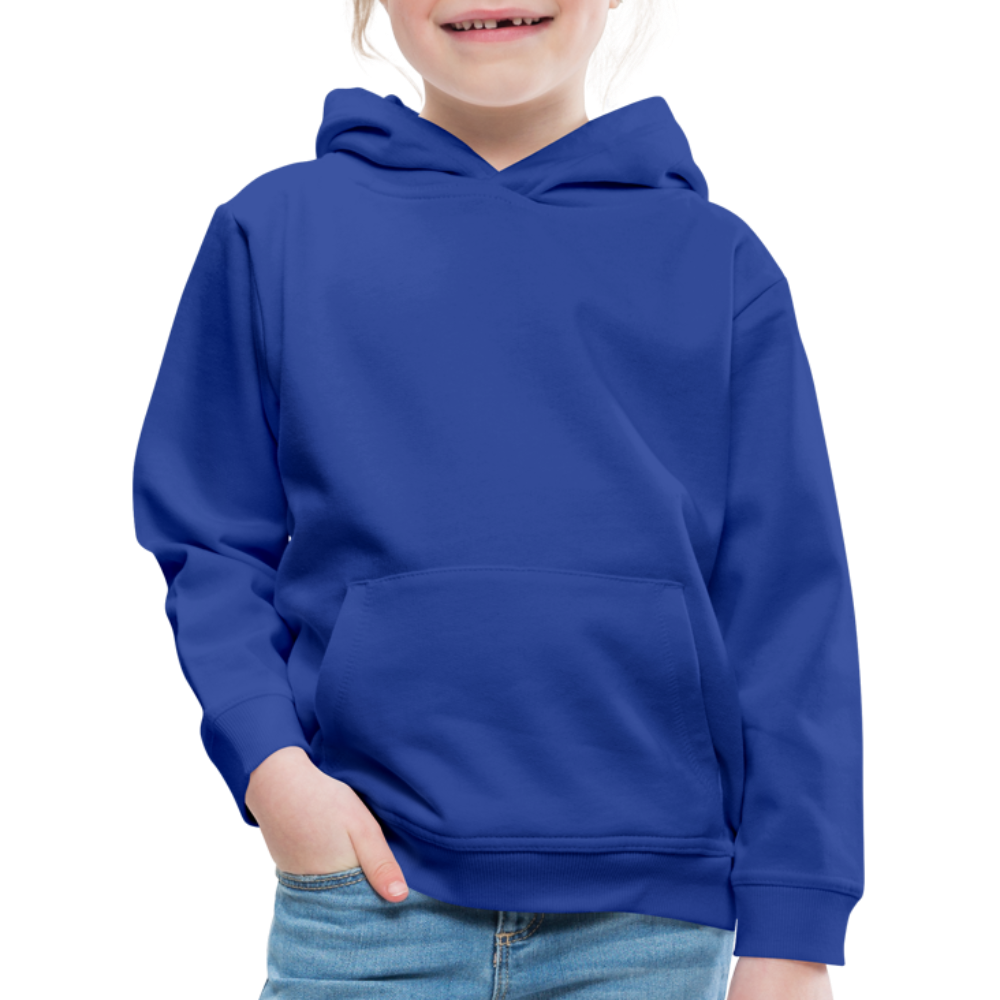 Kinder Premium Hoodie - Royalblau