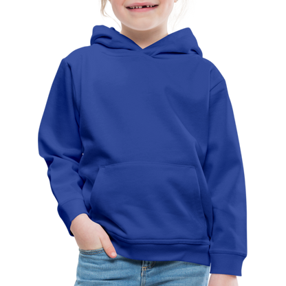 Kinder Premium Hoodie - Royalblau