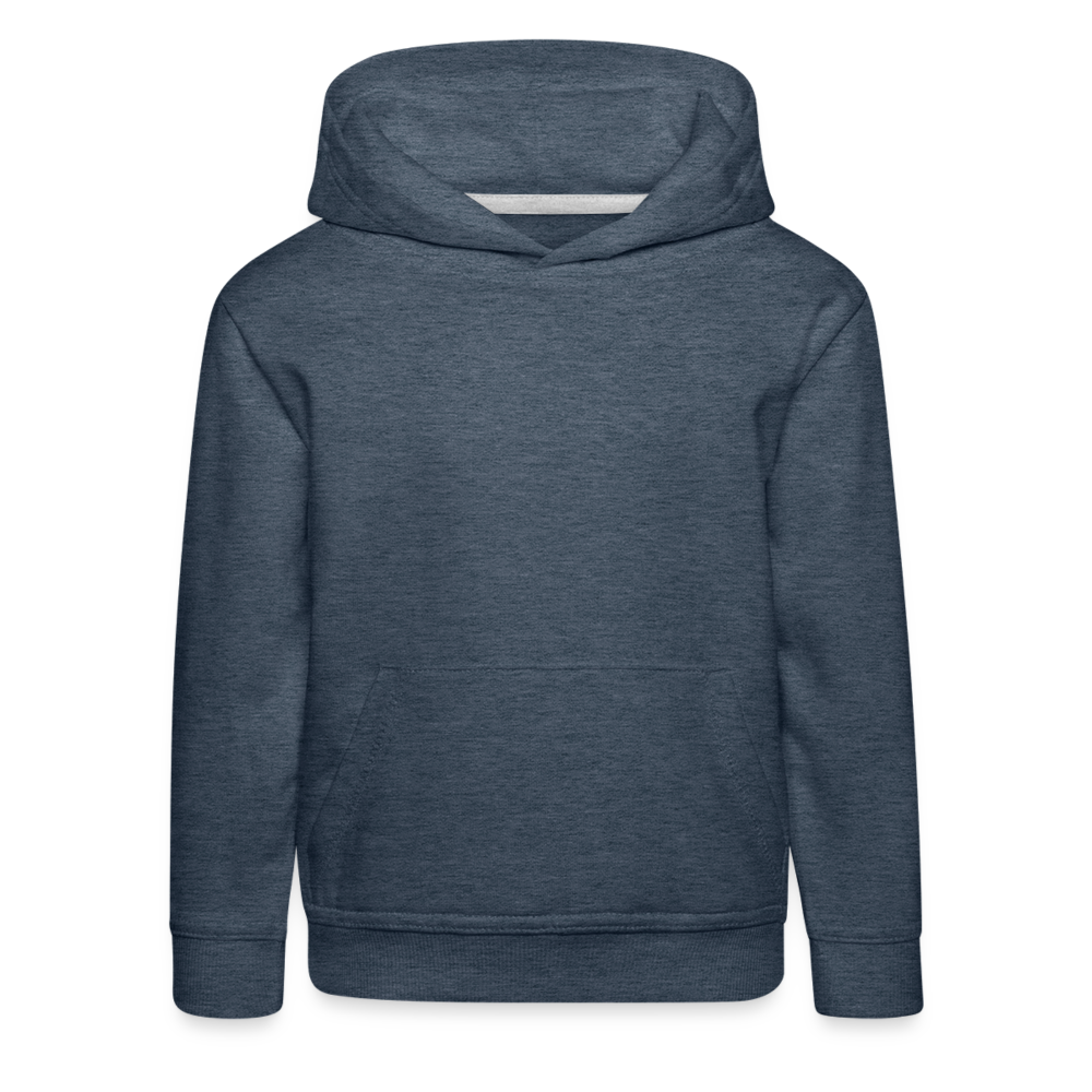 Kinder Premium Hoodie - Jeansblau