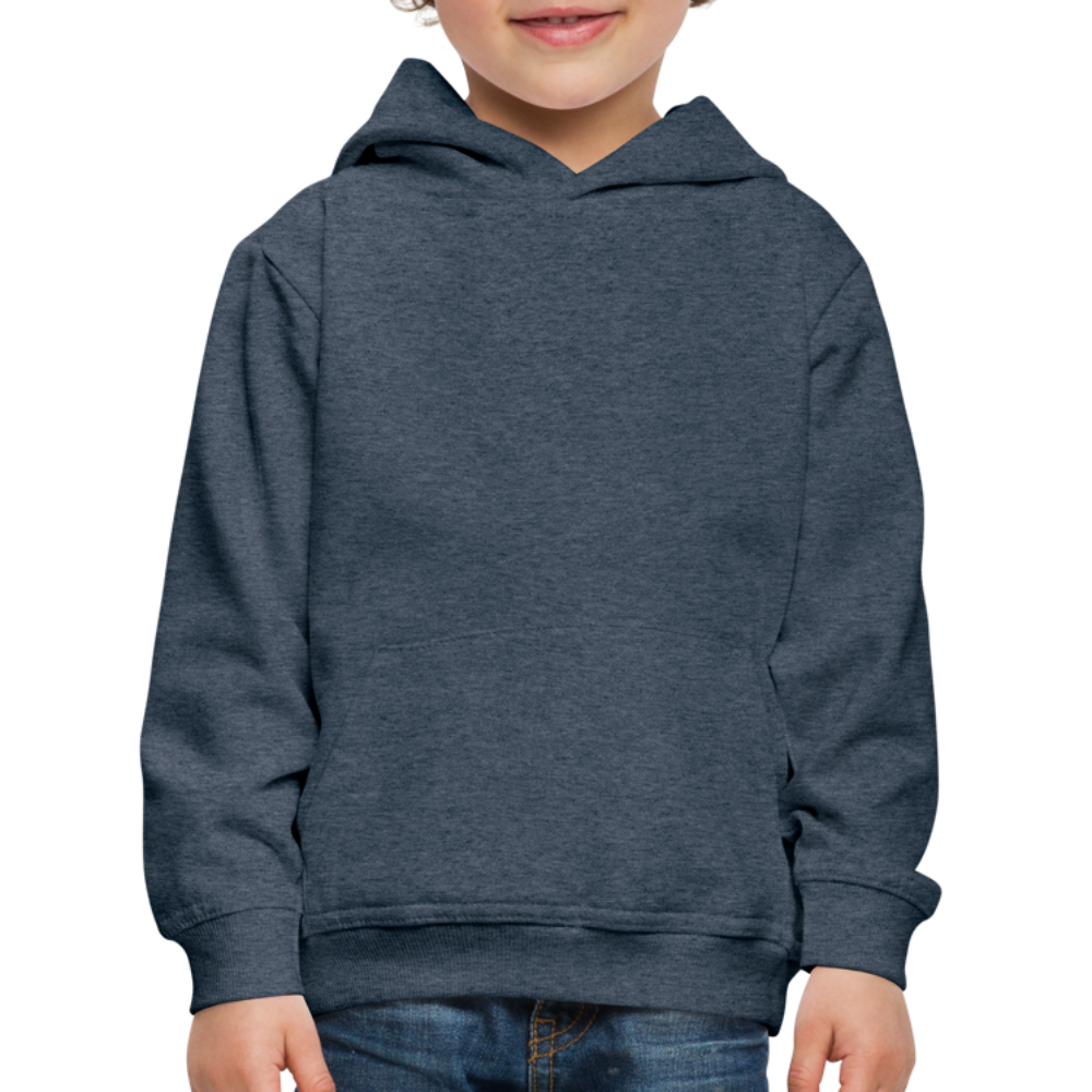 Kinder Premium Hoodie - Jeansblau