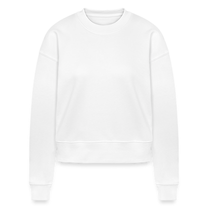 Stanley/Stella Cropped Frauen Bio-Sweatshirt CROPSTER - weiß