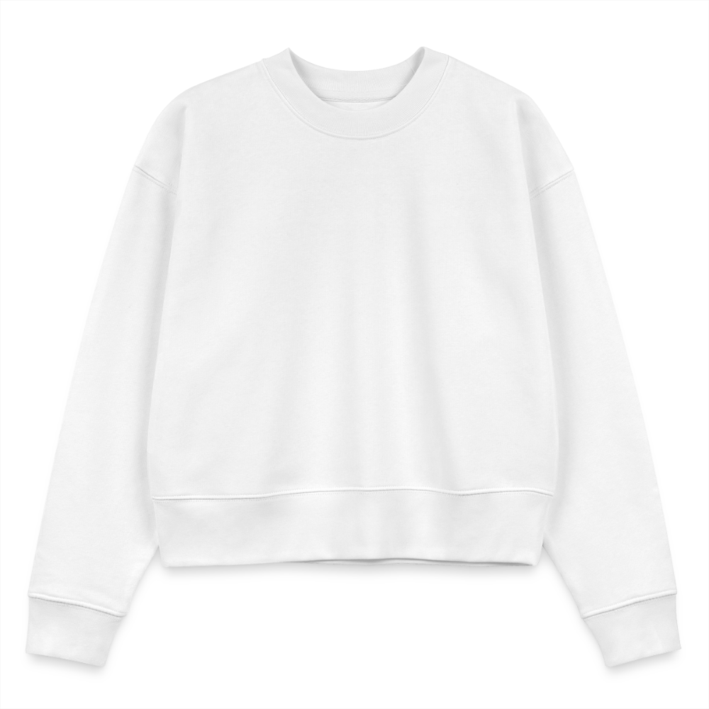 Stanley/Stella Cropped Frauen Bio-Sweatshirt CROPSTER - weiß