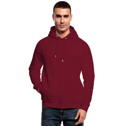 Unisex Bio-Hoodie von Stanley & Stella - Burgunderrot