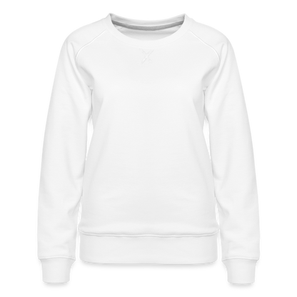 Frauen Premium Pullover - weiß