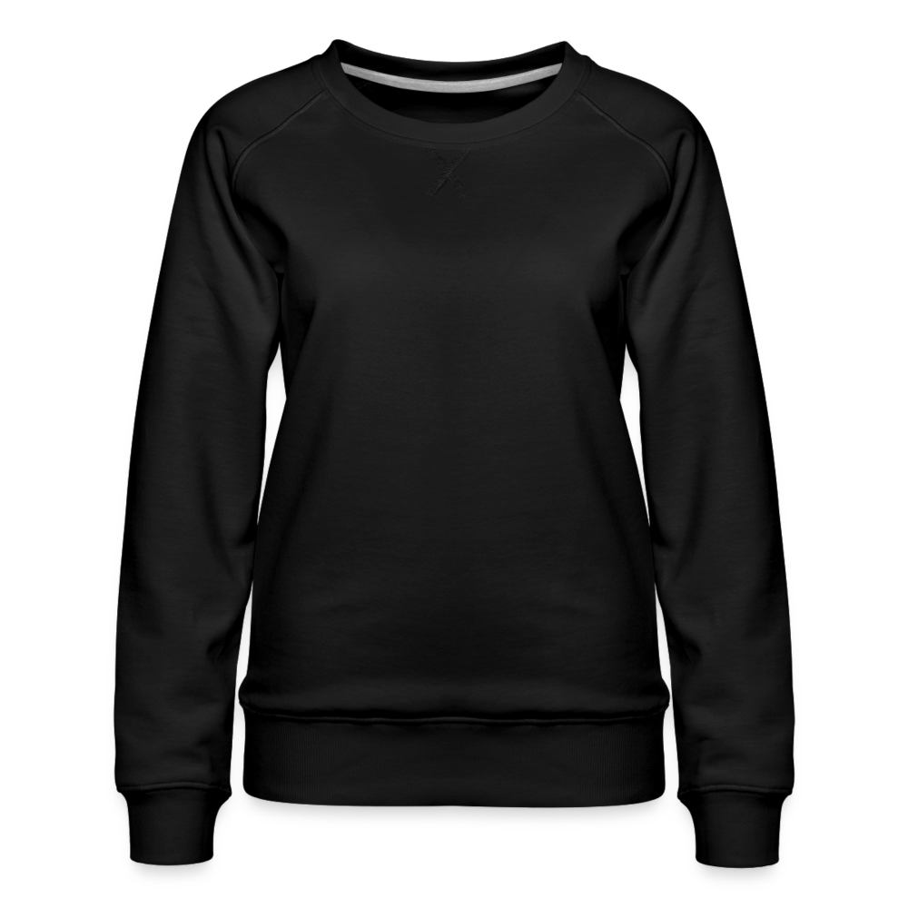 Frauen Premium Pullover - Schwarz