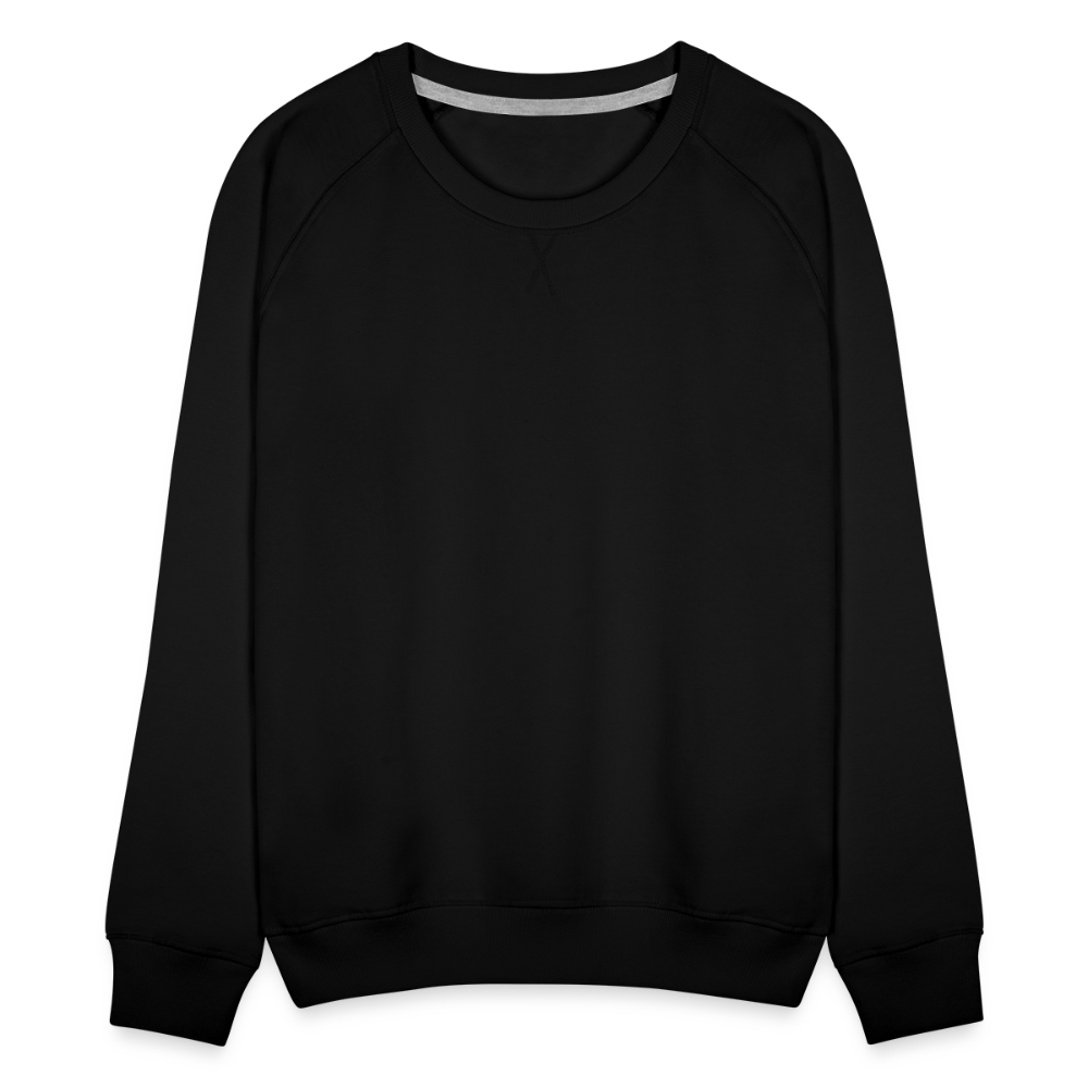 Frauen Premium Pullover - Schwarz