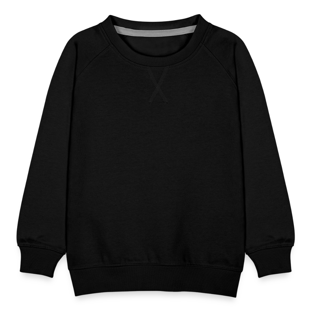 Kinder Premium Pullover - Schwarz