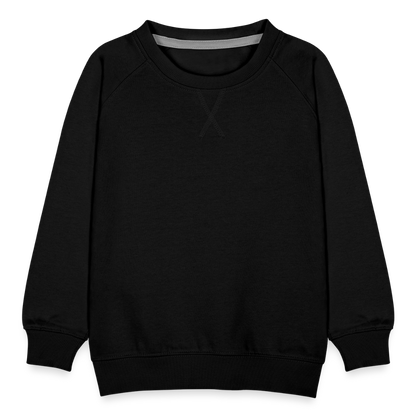 Kinder Premium Pullover - Schwarz