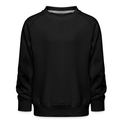 Kinder Premium Pullover - Schwarz