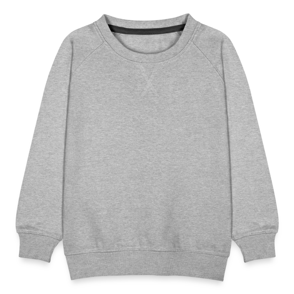 Kinder Premium Pullover - Grau meliert