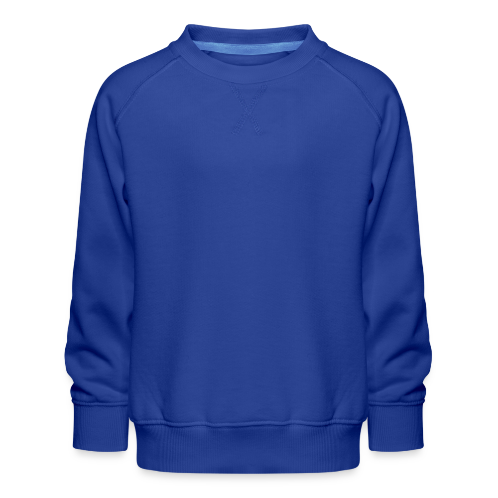 Kinder Premium Pullover - Royalblau