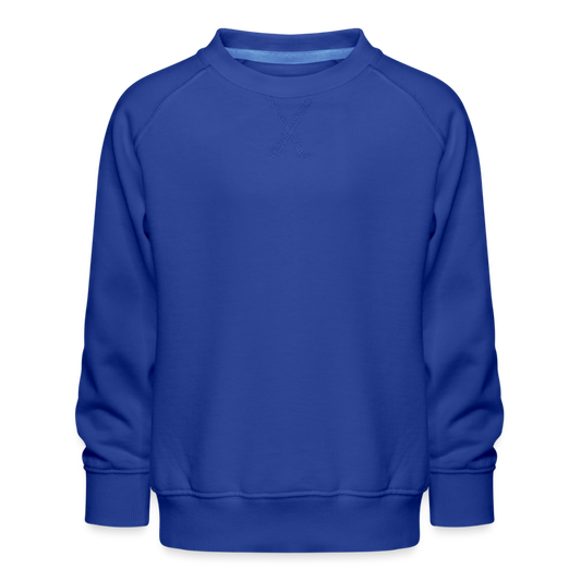 Kinder Premium Pullover - Royalblau