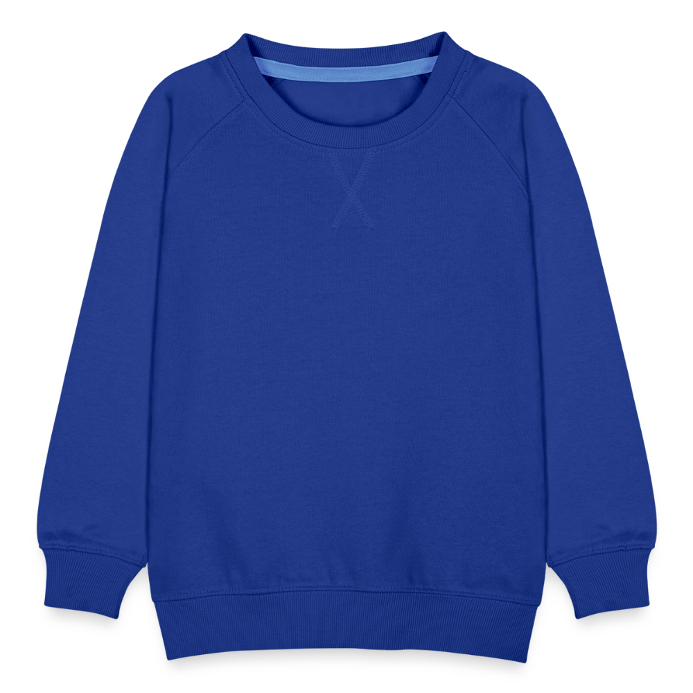 Kinder Premium Pullover - Royalblau