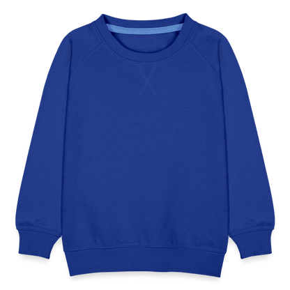 Kinder Premium Pullover - Royalblau