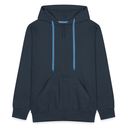 Männer Premium Kapuzenjacke - Navy