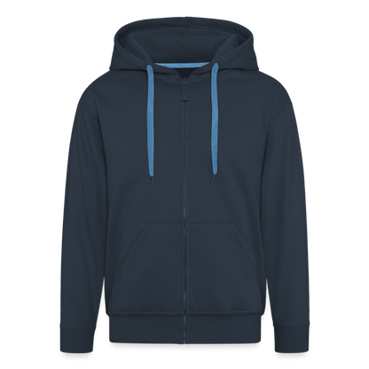 Männer Premium Kapuzenjacke - Navy