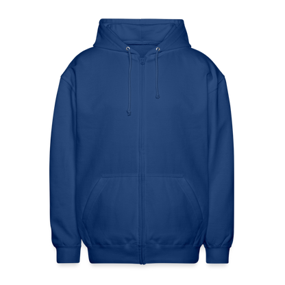 Unisex Kapuzenjacke - Royalblau