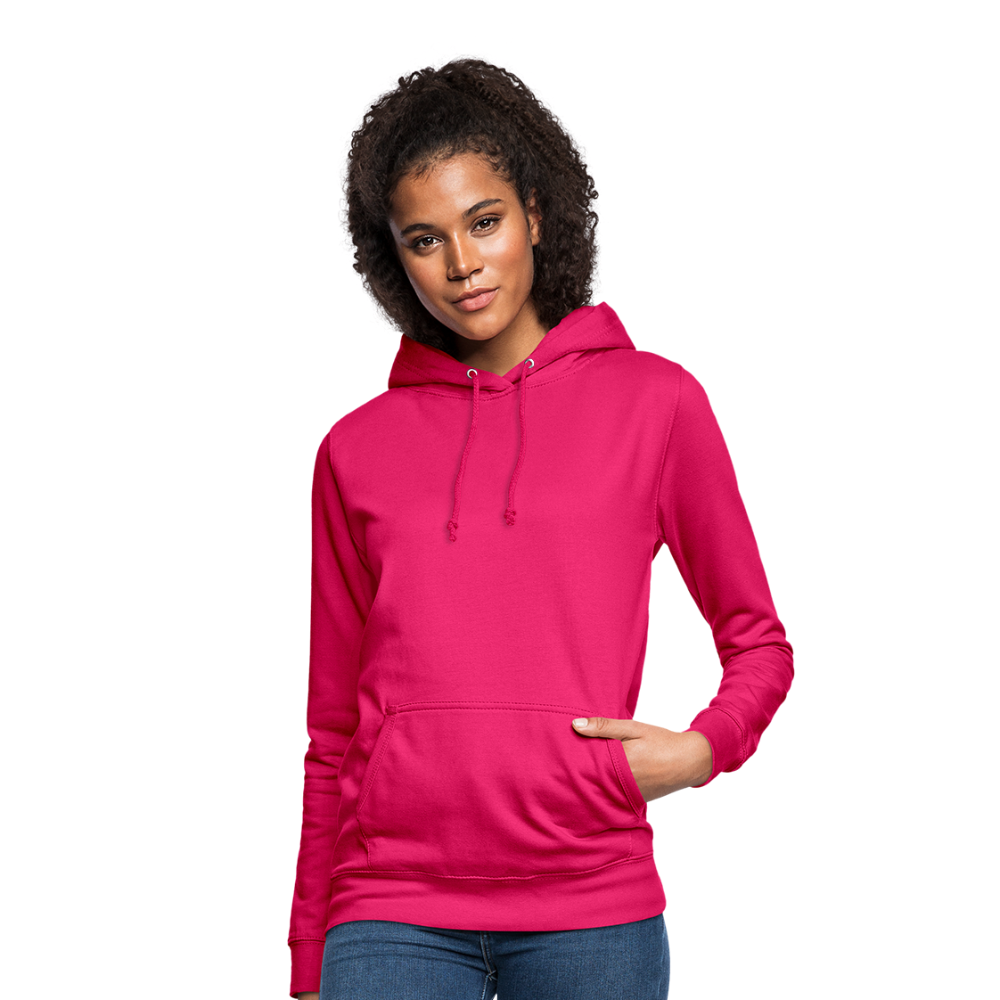 Frauen Hoodie - dunkles Pink