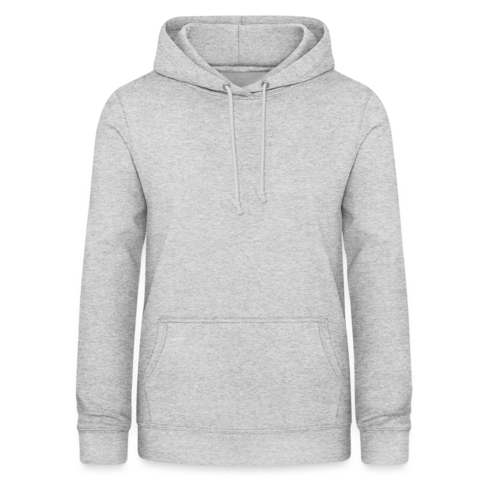 Frauen Hoodie - Hellgrau meliert