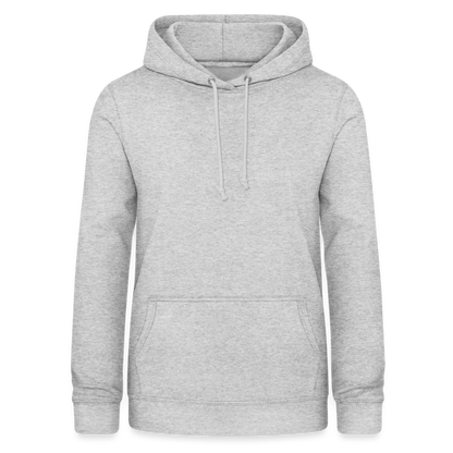 Frauen Hoodie - Hellgrau meliert