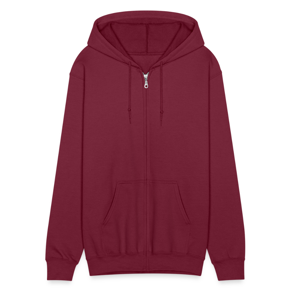 Männer Heavyweight Kapuzenjacke - Maroon