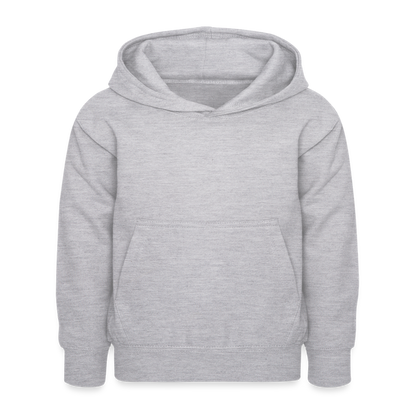 Kinder Hoodie - Hellgrau meliert