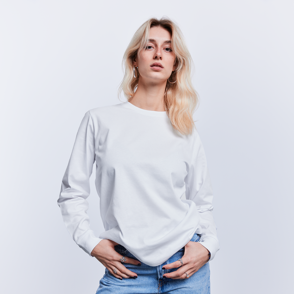 Stanley/Stella Unisex Bio-Langarmshirt SHIFTS DRY - weiß