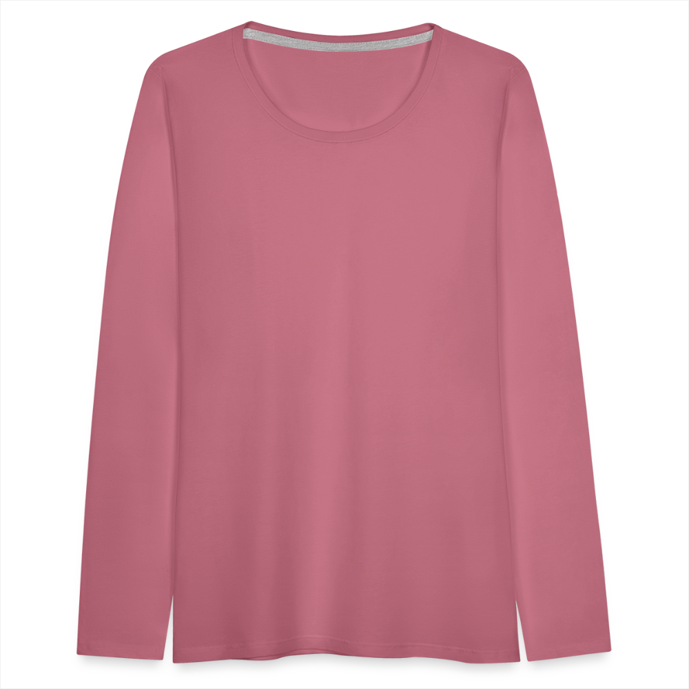 Frauen Premium Langarmshirt - Malve