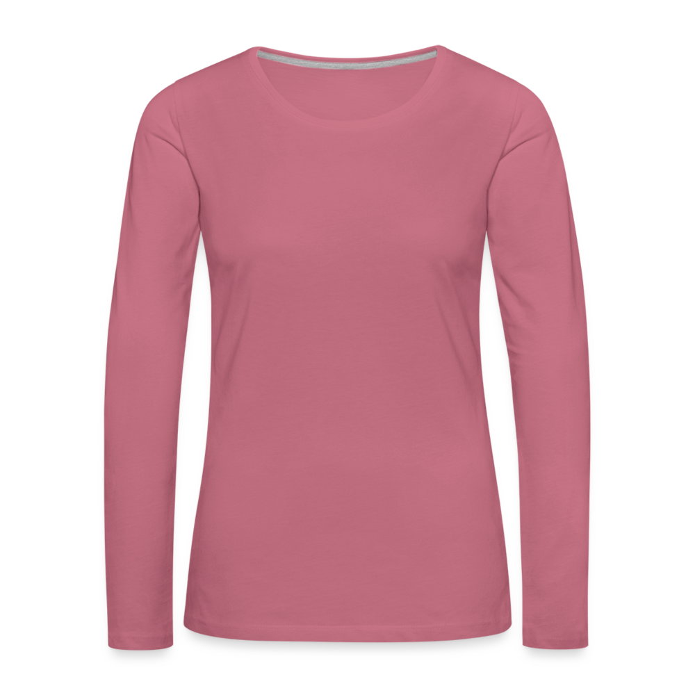 Frauen Premium Langarmshirt - Malve