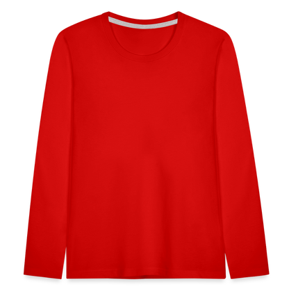 Kinder Premium Langarmshirt - Rot