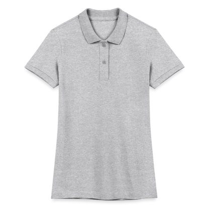 Stanley/Stella Frauen Bio-Poloshirt ELLISER - Grau meliert