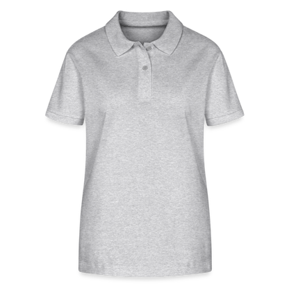 Stanley/Stella Frauen Bio-Poloshirt ELLISER - Grau meliert