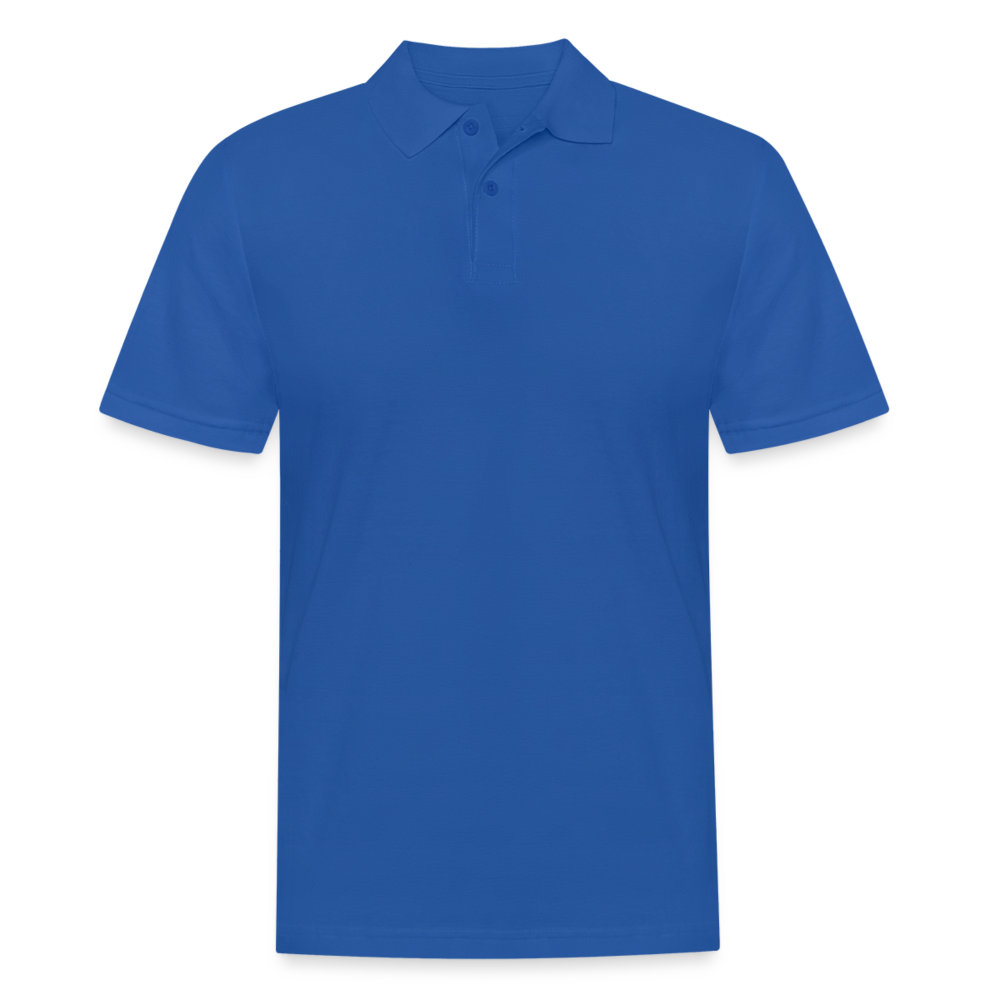 Männer Poloshirt - Royalblau