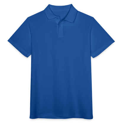 Männer Poloshirt - Royalblau